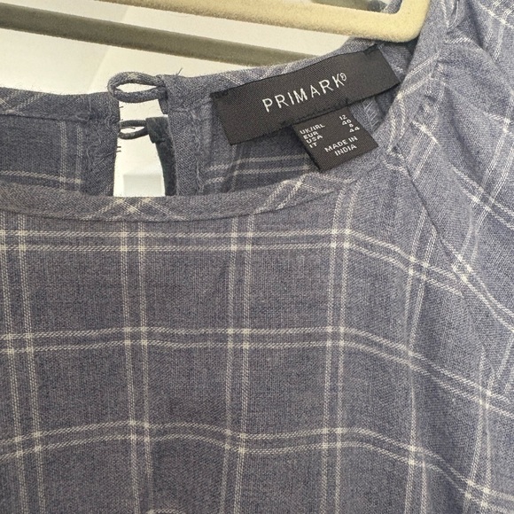 Primark Gray Plaid Dress - Picture 1 of 3